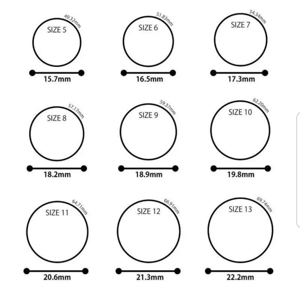 2MM Thin Titanium Ring Gold - Picture 5 of 5
